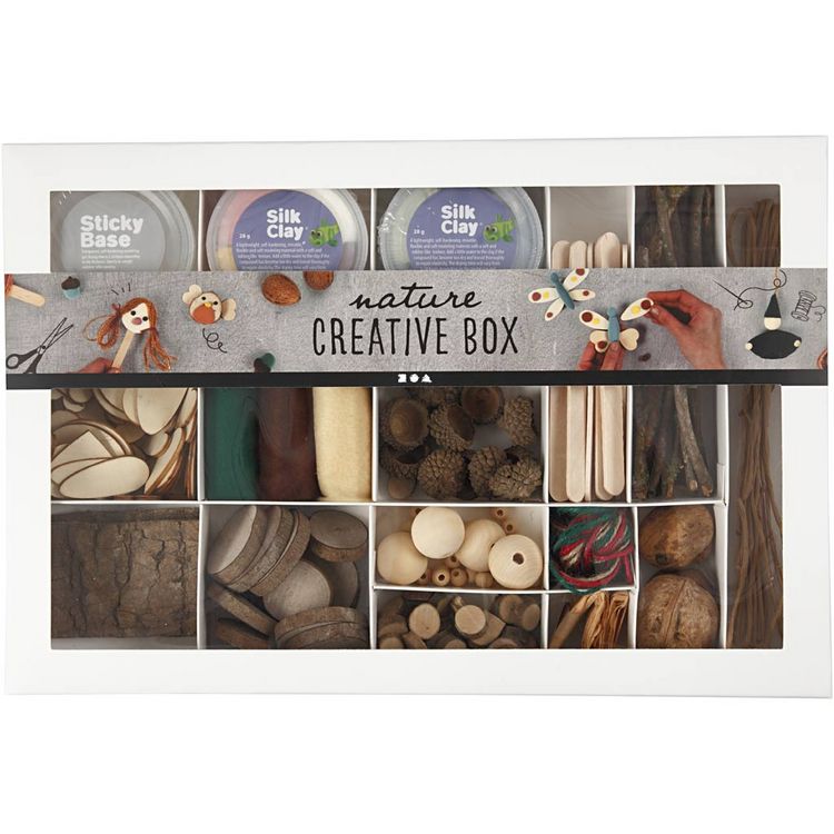 Produktbild: Creativ Company DIY Sets Basisversion Kreativ Mix, Natur, 1 Set