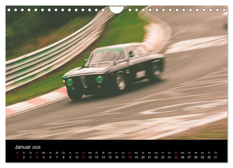 Produktbild: Vintage Racing, historischer Motorsport (Wandkalender 2026 DIN A4 quer), CALVENDO Monatskalender