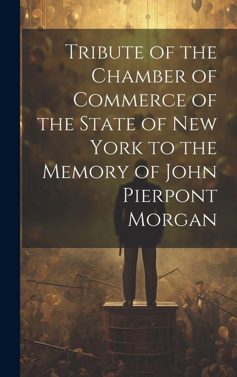 Produktbild: Tribute of the Chamber of Commerce of the State of New York to the Memory of John Pierpont Morgan