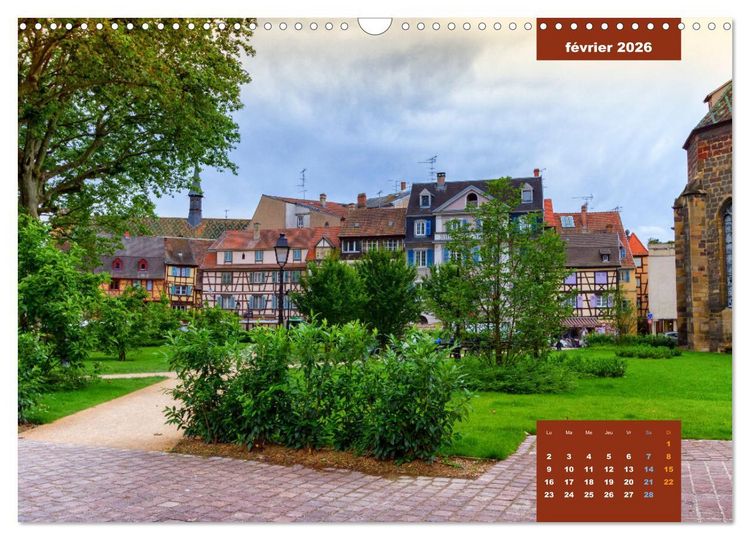 Produktbild: Colmar en Couleurs (Calendrier mural 2026 DIN A3 vertical), CALVENDO calendrier mensuel