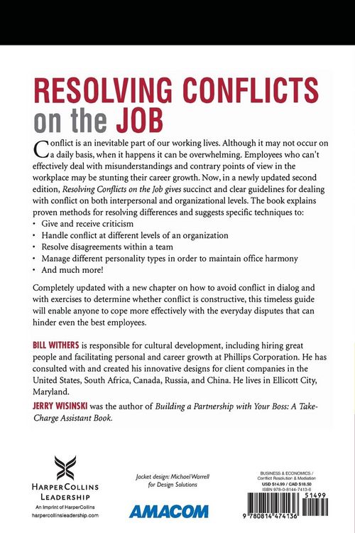 Produktbild: A Resolving Conflicts on the Job