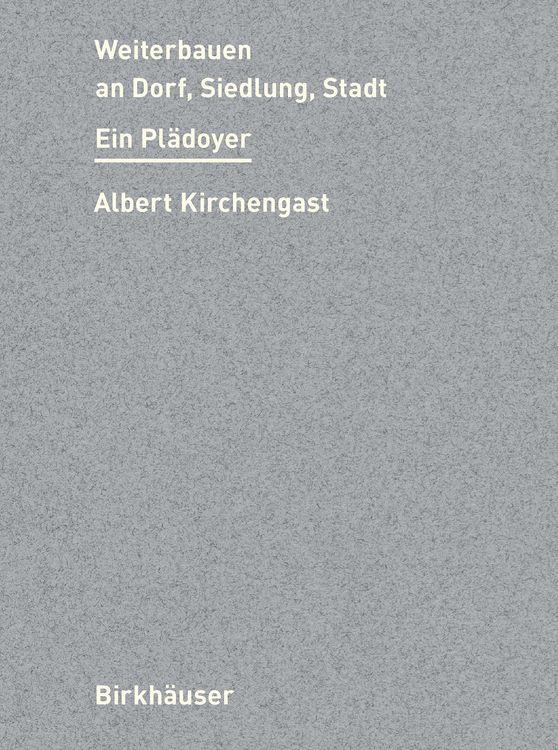 Produktbild: Weiterbauen an Dorf, Siedlung, Stadt