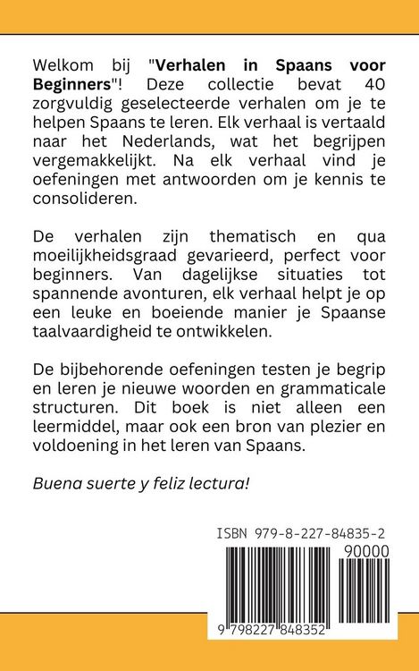 Produktbild: Verhalen in Spaans voor Beginners