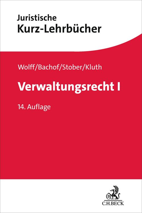 Produktbild: Verwaltungsrecht I