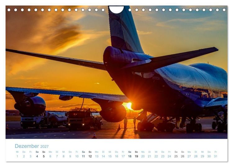 Produktbild: BOEING 747 - K&ouml;nigin der L&uuml;fte (Wandkalender 2027 DIN A4 quer), CALVENDO Monatskalender