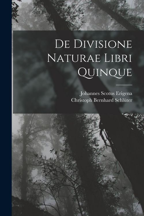 Produktbild: De Divisione Naturae Libri Quinque