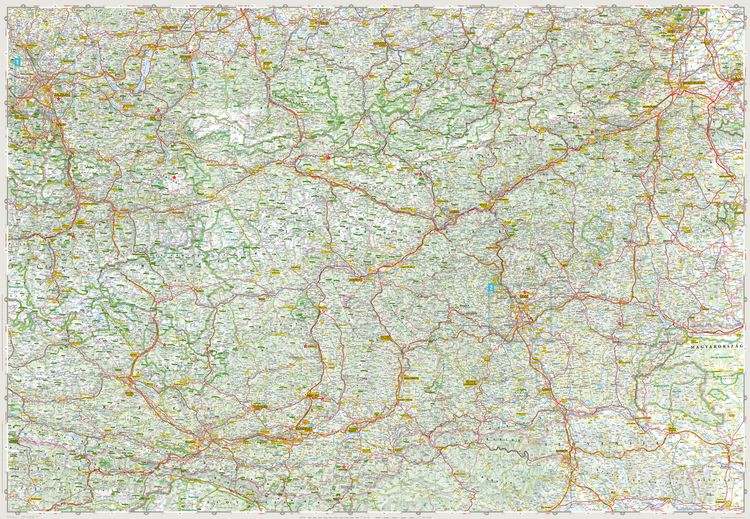 Produktbild: MARCO POLO Regionalkarte &Ouml;sterreich 02 Salzburg, K&auml;rnten, Steiermark 1:200.000