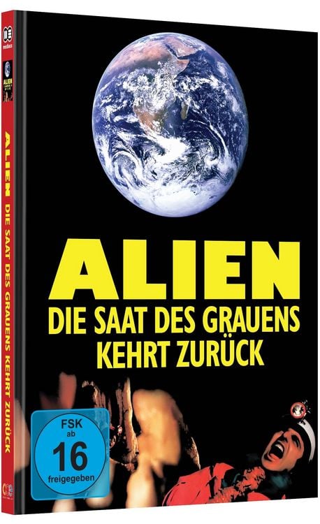 Produktbild: Alien - Die Saat des Grauens kehrt zur&uuml;ck - Mediabook - Cover A - Limited Edition auf 500 St&uuml;ck (Blu-ray+DVD)
