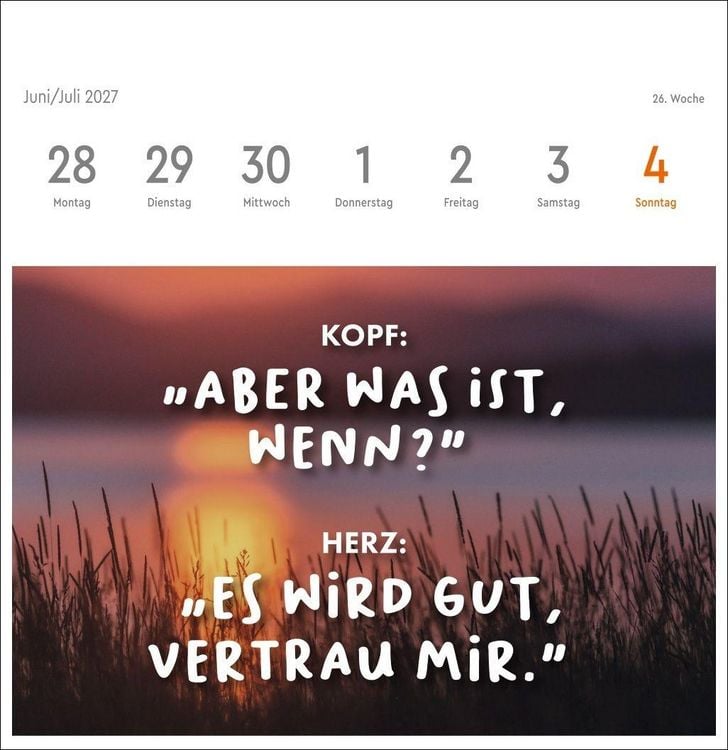 Produktbild: Visual Statements Premium-Postkartenkalender 2027