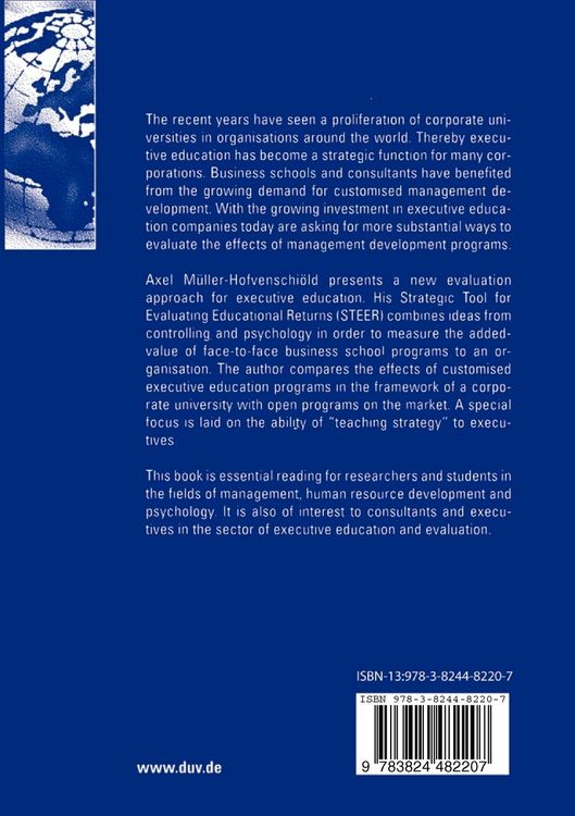 Produktbild: The Strategic Tool for Evaluating Educational Returns