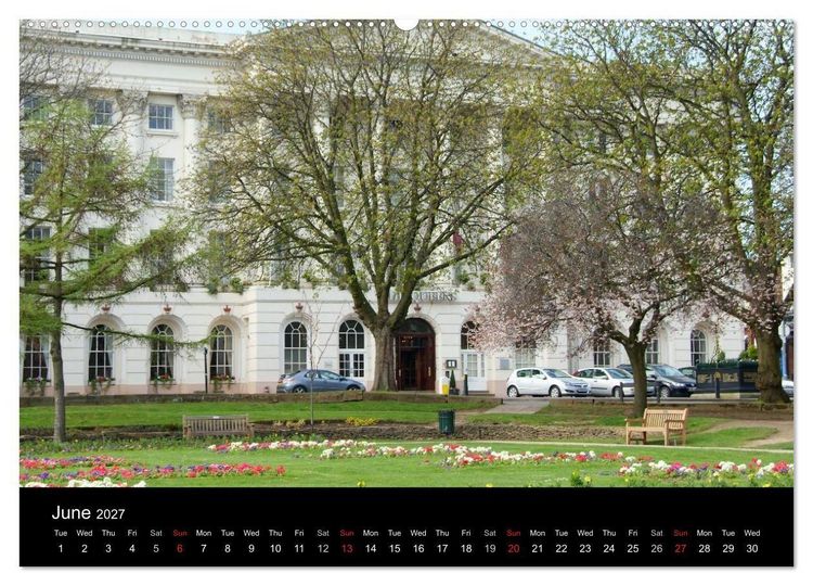Produktbild: Cheltenham A Cotswold Town (High Quality Premium Wall Calendar 2027 DIN A2 landscape),CALVENDO 12 Month Wall Calendar