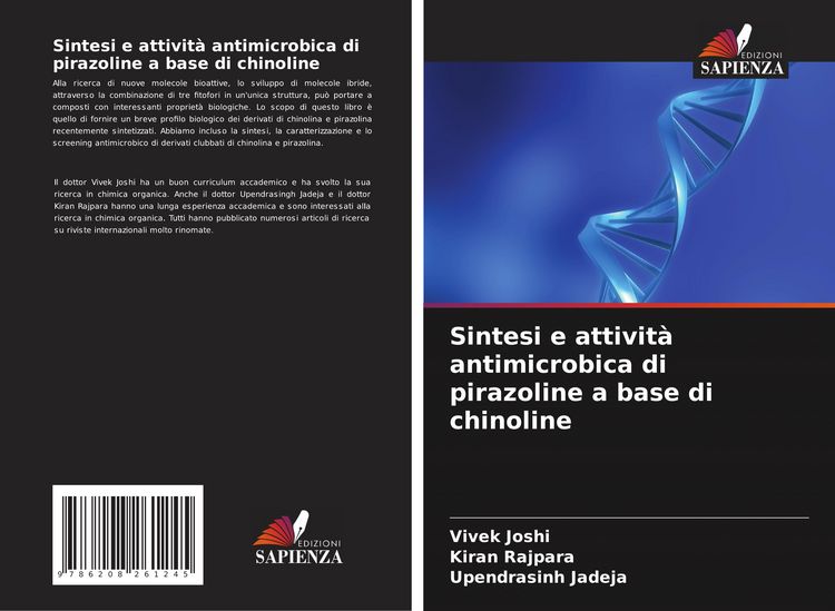 Produktbild: Sintesi e attivit&agrave; antimicrobica di pirazoline a base di chinoline