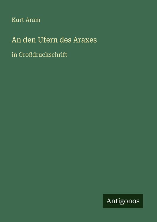 Produktbild: An den Ufern des Araxes