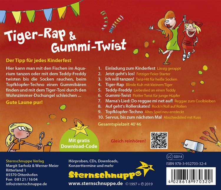 Produktbild: Tiger-Rap & Gummi-Twist