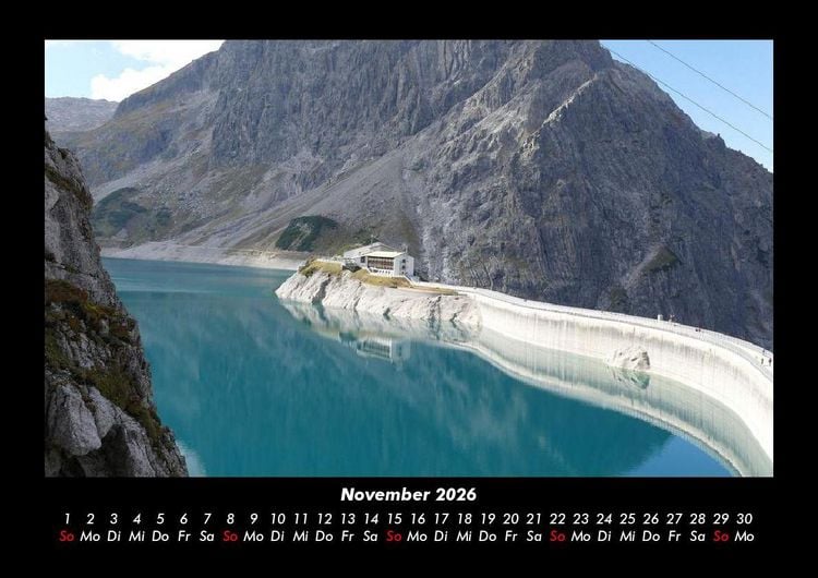 Produktbild: Die Seen der Erde 2026 Fotokalender DIN A3