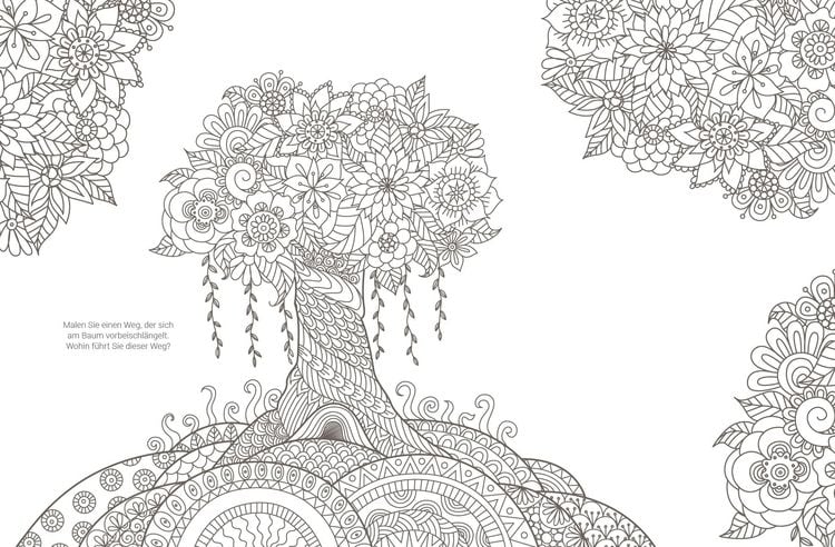 Produktbild: Inspiration Rainbow – 50 kunterbunte Motive zum Ausmalen für mehr Spaß im Alltag