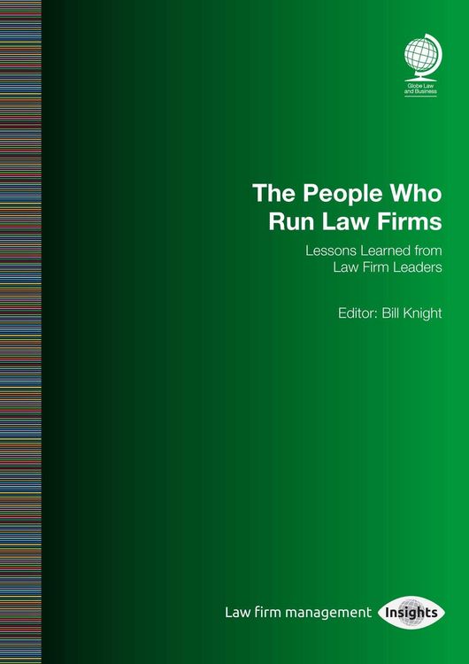 Produktbild: The People Who Run Law Firms