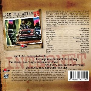 Produktbild: Die PSI-Akten - Halloween Drive-In,1 Audio-CD