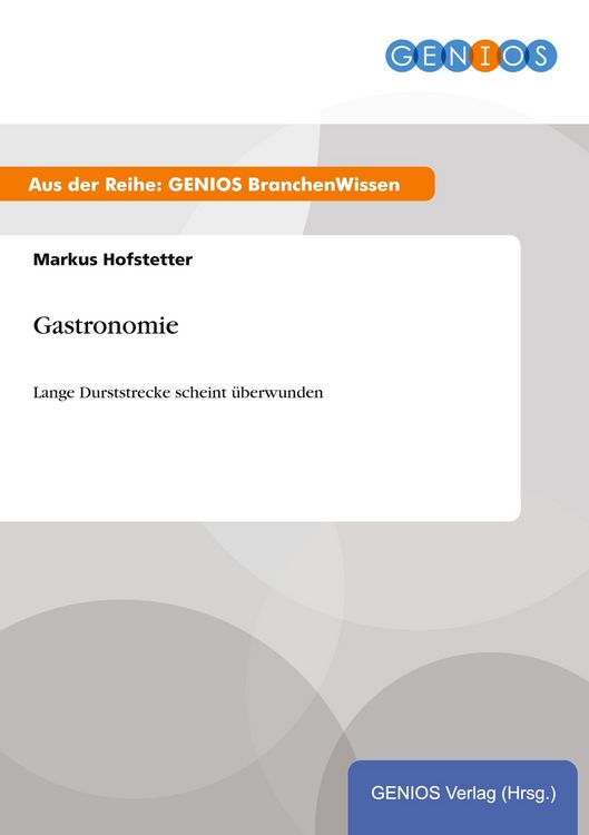 Produktbild: Gastronomie