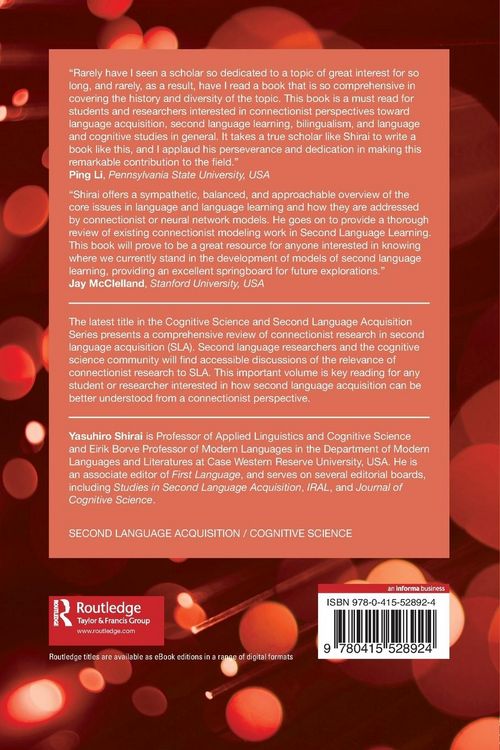 Produktbild: Connectionism and Second Language Acquisition