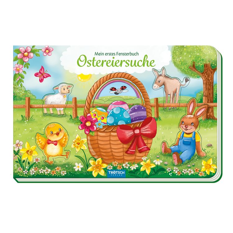 Produktbild: Tr&ouml;tsch Mein erstes Fensterbuch Ostereiersuche Pappenbuch