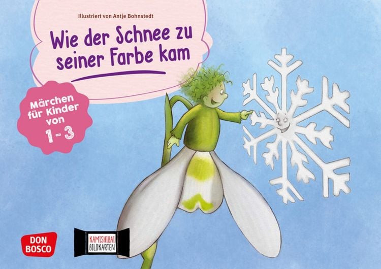 Produktbild: Wie der Schnee zu seiner Farbe kam. Kamishibai Bildkartenset.