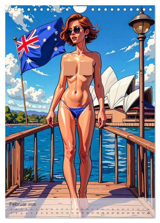 Produktbild: Spicy World - Hei&szlig;es Australien (Wandkalender 2026 DIN A4 hoch), CALVENDO Monatskalender