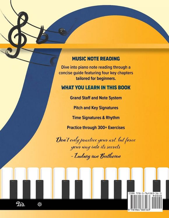 Produktbild: Piano Note Reading Workbook