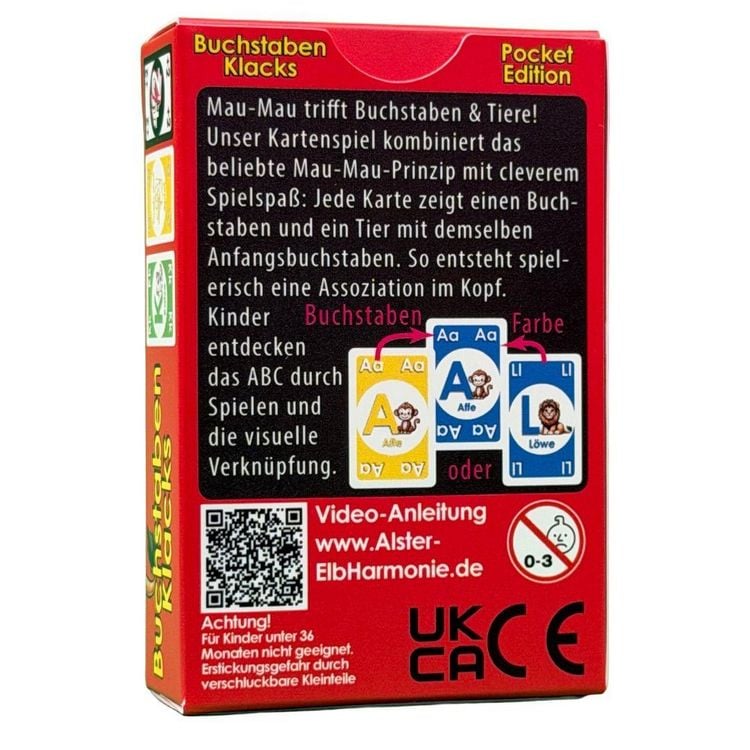 Produktbild: Buchstaben Klacks &ndash; Das ABC spielerisch entdecken (Pocket Edition - L&ouml;we)
