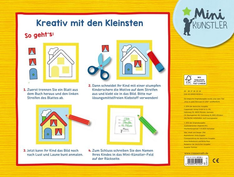 Produktbild: Mein erstes Bastelbuch