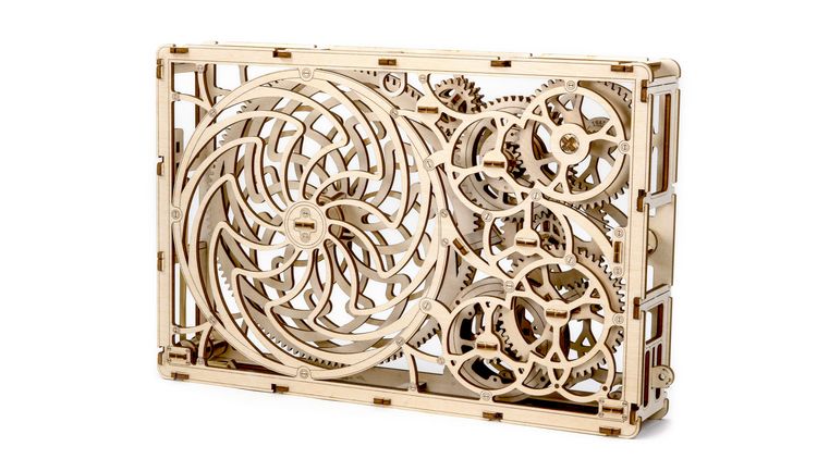 Produktbild: Tiny Adventures - Kinetic Picture, Funktionsmodell aus Holz zum Zusammenbauen