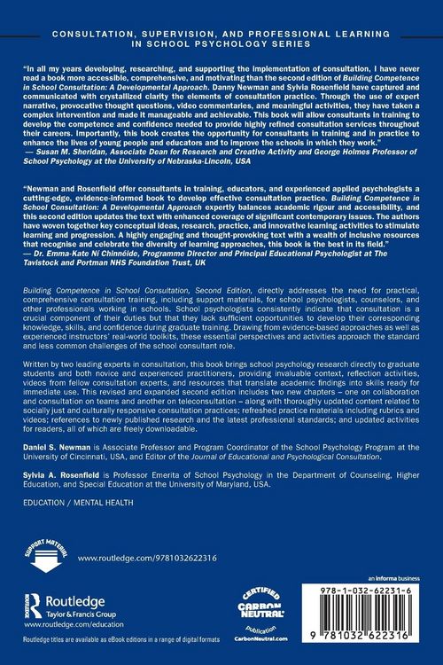 Produktbild: Building Competence in School Consultation