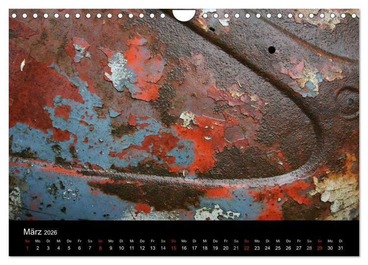 Produktbild: Schrottautos im Kyrk&ouml; Mosse (Wandkalender 2026 DIN A4 quer), CALVENDO Monatskalender