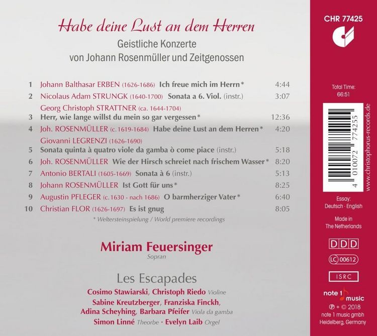 Produktbild: Habe deine Lust an dem Herren