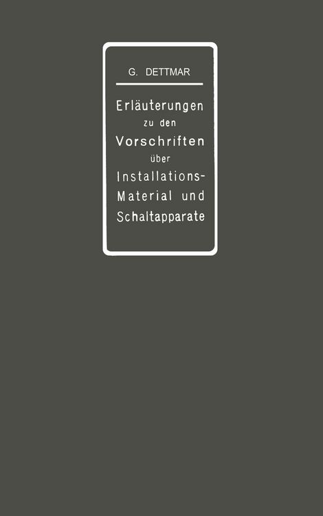 Produktbild: Erl&auml;uterungen zu den Vorschriften f&uuml;r die Konstruktion und Pr&uuml;fung von Installationsmaterial, den Vorschriften f&uuml;r die Konstruktion und Pr&uuml;fung von Schaltapparaten f&uuml;r Spannungen bis einschl 750 V und den Normalien &uuml;ber die Abstufung von Stromst&auml;rken und &uuml;ber Anschlu&szlig;bolzen