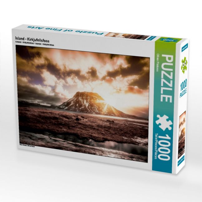 Produktbild: Island - Kirkjufellsfoss (Puzzle)