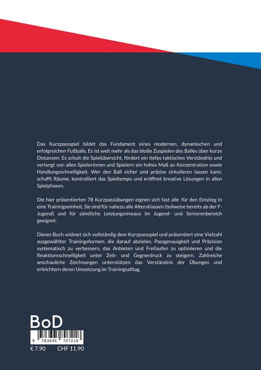 Produktbild: Das Kurzpassspiel - Die perfekte Einleitung im Fu&szlig;balltraining