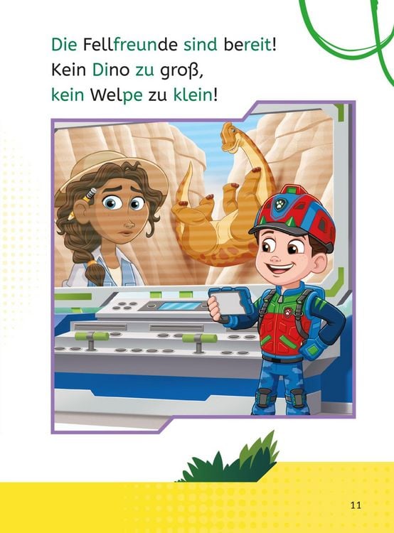 Produktbild: PAW Patrol Erstlesebuch: PAW Patrol - Der Dino Film - Die Fellfreunde: Dino in Not