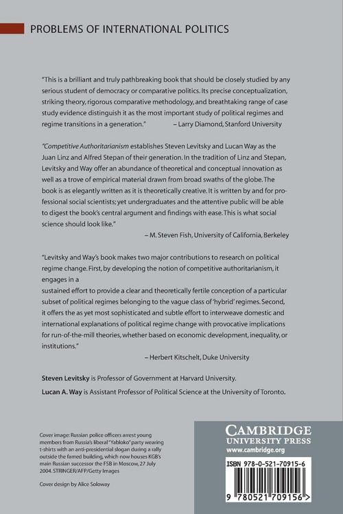 Produktbild: Competitive Authoritarianism