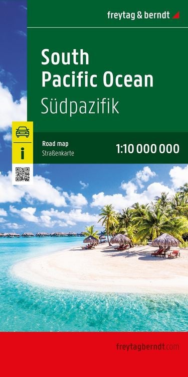 Produktbild: freytag & berndt Stra&szlig;enkarte S&uuml;dpazifik 1:10 Mio.