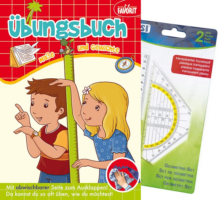 Produktbild: &Uuml;bungsbuch Ma&szlig;e und Gewichte