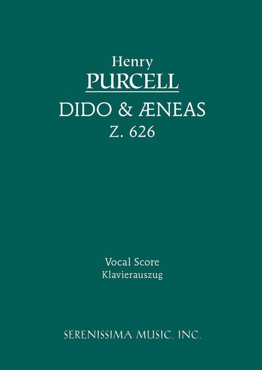 Produktbild: Dido and Aeneas, Z.626