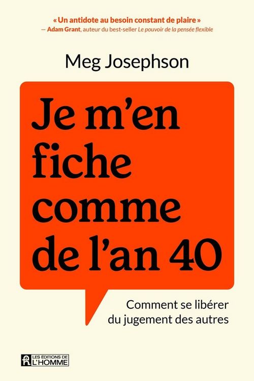 Produktbild: Je M En Fiche Comme de l An 40: Comment Se Liberer du Jugement des