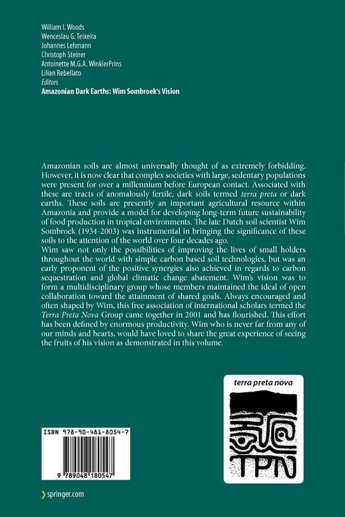 Produktbild: Amazonian Dark Earths: Wim Sombroek's Vision
