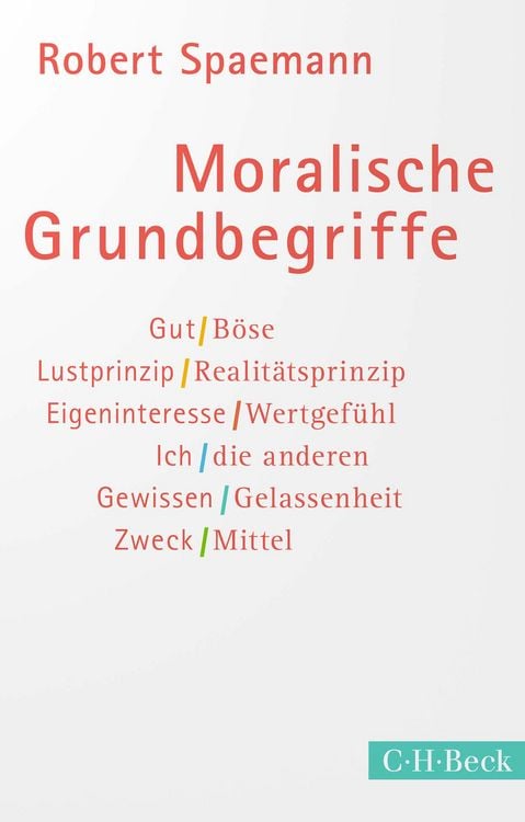 Produktbild: Moralische Grundbegriffe