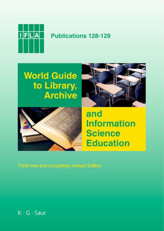 Produktbild: World Guide to Library, Archive and Information Science Education