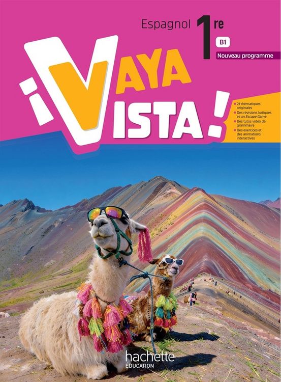 Produktbild: Vaya vista 1re livre eleve ed. 2026