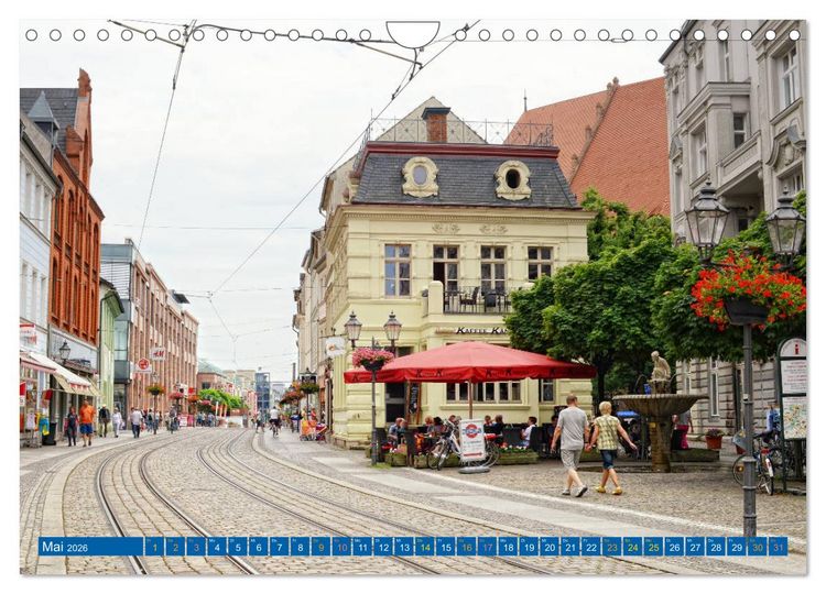 Produktbild: Brandenburg an der Havel - Stadt der Flussarme, Kan&auml;le und Inseln (Wandkalender 2026 DIN A4 quer), CALVENDO Monatskalender