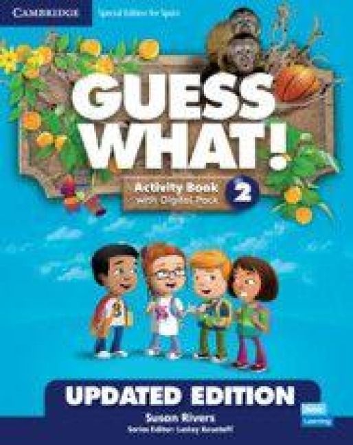 Produktbild: Guess What! Level 2 Activity Book with Digital Pack and Home Booklet Special Edition for Spain Updated