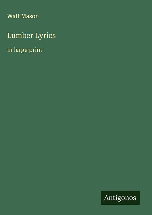 Produktbild: Lumber Lyrics